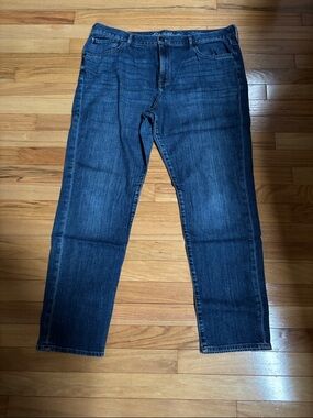 Eddie Bauer Blue Boyfriend Slim Leg Jeans Sz16 Women’s